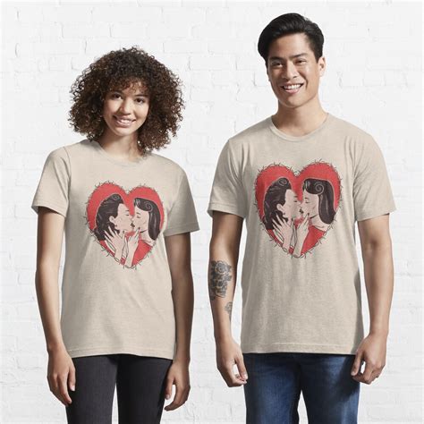 The Lovers T Shirt For Sale By Jeniferprince Redbubble Lesbian T Shirts Lesbians T