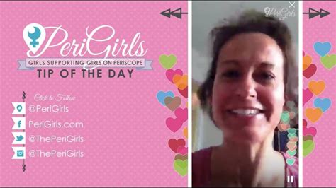 Periscope Perigirls Tip Of The Day Training How To Set Up Your Profile Gina Hansen Youtube