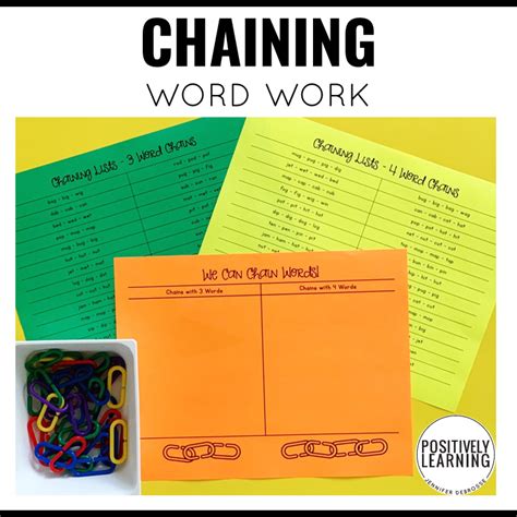 Word Chaining Activities Positively Learning