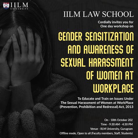 Workshop On Gender Sensitization And Awareness Of Sexual Harassment