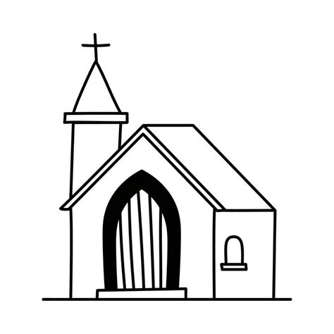 Big Church Design 21384288 Vector Art At Vecteezy