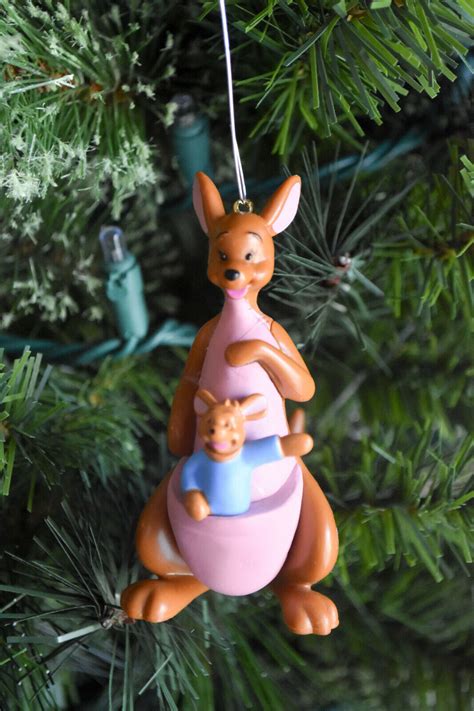 Kanga With Roo Winnie The Pooh And Friends 2 Of Set 7 Holiday Ornaments Disney Ebay