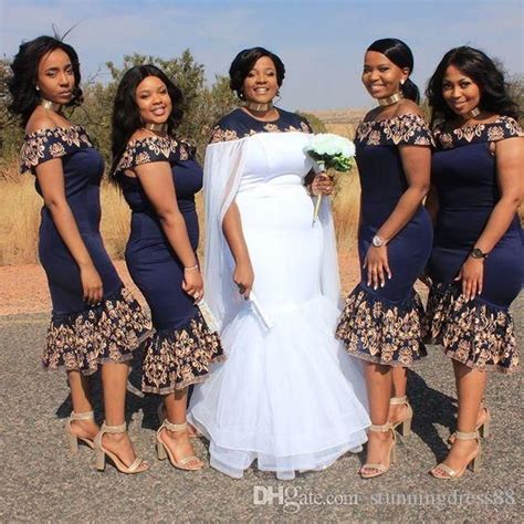 Wedding Shweshwe Dresses For 2019 African Bridesmaids African