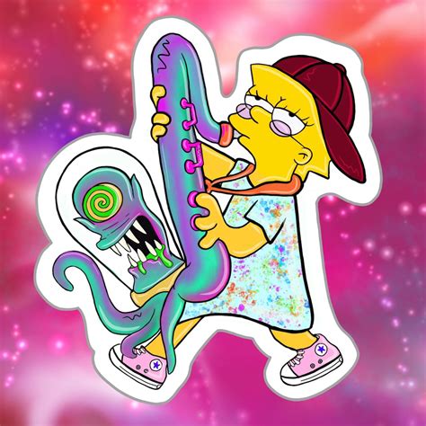 The Simpsons Sticker Pack Etsy