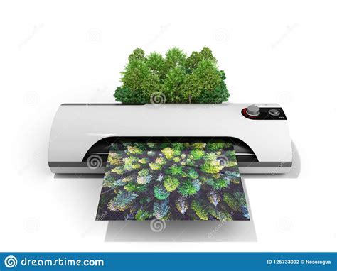 Modern High Resolution Wide Format Printing Concept The Real For Stock
