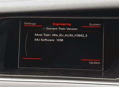 Firmware update in Audi MMI 3G Plus / High / Basic ...