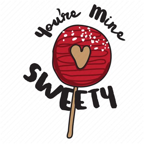 Day Heart Lollipop Love Sweet Valentine Sticker Download On