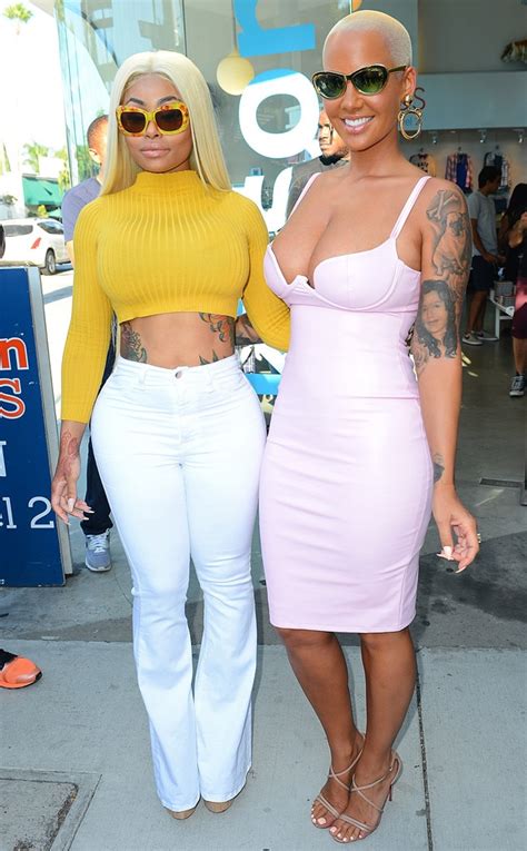 Amber Rose And Blac Chyna From The Big Picture Todays Hot Photos E News