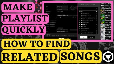 How To Find Related Songs Rekordbox Tips Best Way To Make Dj Playlist Music Library Tips