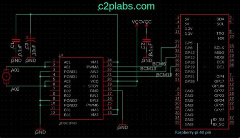 Dc Motor Control Using Tb Fng Driver And Raspberry Pi Gpiozero Lib