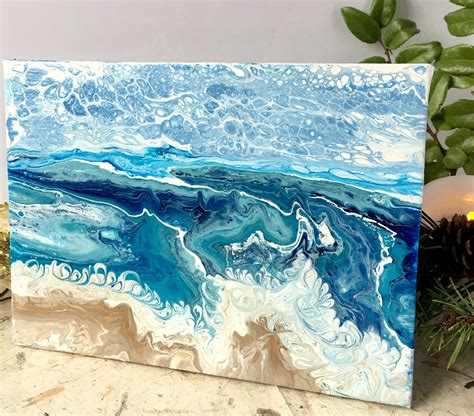 Acrylic Pour Colorful Paintings Acrylic Pouring Painting Acrylic