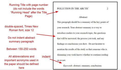 Apa Format Papers Examples Nursing Paper Example Apa Setup