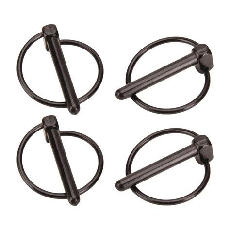 Black Replacement Q Clips For Hood Pins 4 Pack