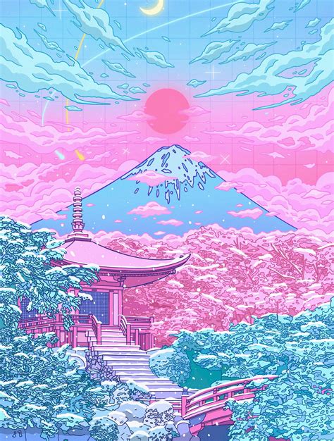 100 Pastel Japanese Aesthetic Wallpapers