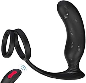Prostate Massager Frequency Vibration Wireless Remote Control Electric Massager Mini Home