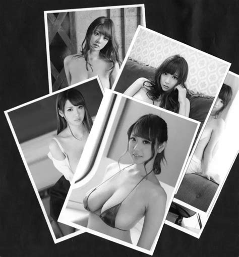 Utsunomiya Shion Postcard Set 1 Busty Japanese Av Film Star Sexy Pinup