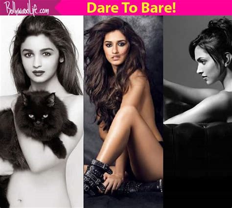 Disha Deepika Alia Meet The Actresses Who Went TOPLESS For Dabboo