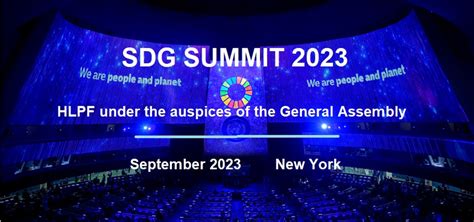 The 2023 Sdg Summit Mundo Verde Climate