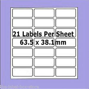 Choose from templates for rectangular labels with rounded corners, rectangular labels with square corners, round labels or square labels. Blank Self Adhesive Labels ~ 21 per A4 sheet ~ L7160 ...