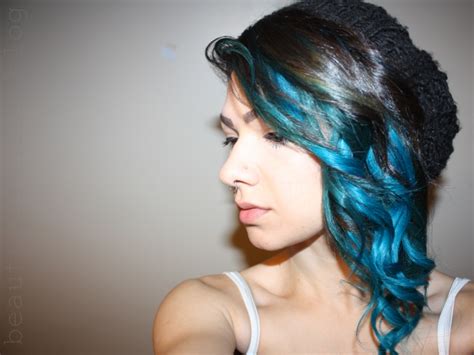 Blue Hair Fade