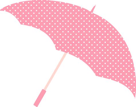 Pink Polka Dot Umbrella Clipart Free Download Transparent Png Creazilla