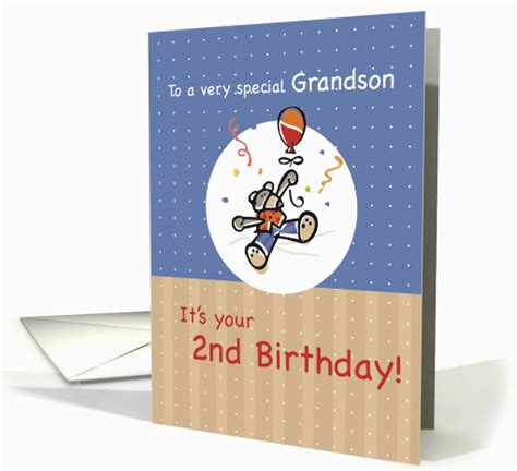 Great Grandson 2nd Birthday Card Birthdaybuzz
