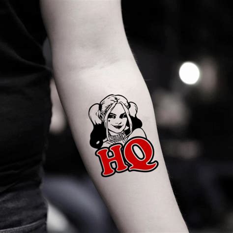 Harley Quinn Logo Tattoo