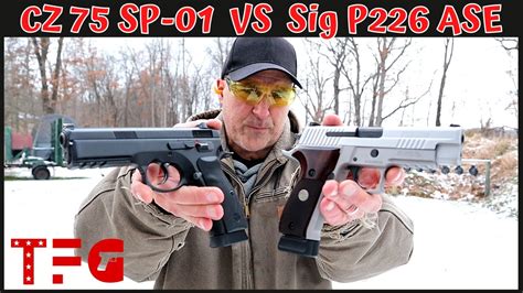 Cz 75 Sp 01 Vs Sig Sauer P226 Ase Thefirearmguy Youtube