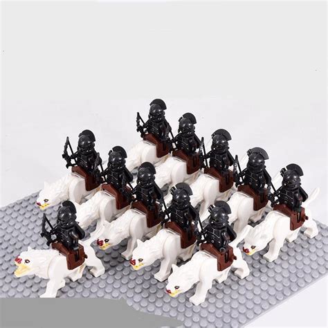 11pcs Uruk Hai Vargr Army Minifigures Lego Compatible The Lord Of The