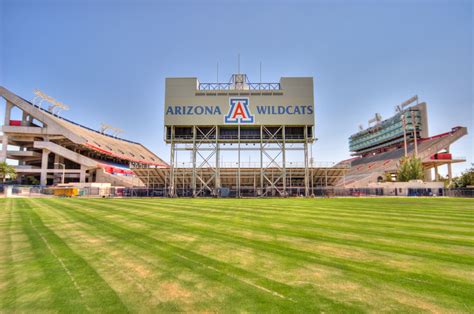 The University of Arizona Football Stadium | University of arizona, Arizona football, Arizona