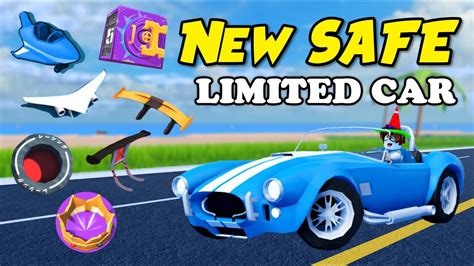 New Limited Car Jailbreak Shell Classic Safe Rewards Are Epic Roblox Jailbreak Youtube