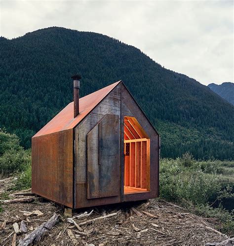 This Mobile Off Grid Corten Steel Workspace Is A Project Managers