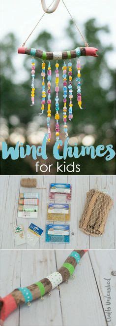 These Wind Chime Crafts Will Pretty Up Your Garden Camping Crafts For
