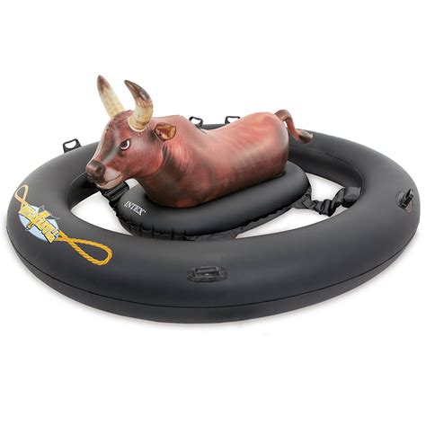 Inflat A Bull Inflatable Bull Riding Pool Toy The Green Head