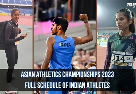 asian athletics championships 2023 medal tally table live updates results today india winners