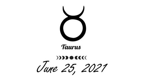 You Should Act Carefully 😲 ️ Taurus Horoscope Today June 25 2021 🌞 ♉