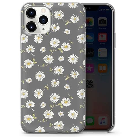 daisy flower phone case floral daisies cover fit for iphone 14 etsy uk