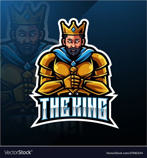 A virtual museum of sports logos, uniforms and historical items. Illustration of The King mascot logo design. Download a ...