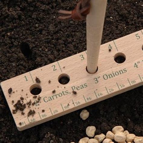 Seed And Plant Spacing Ruler Garden Hand Tool By Garden Selections