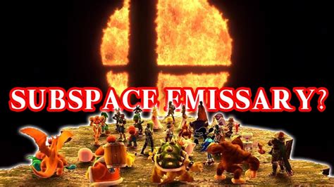 Super Smash Bros Switch With New Subspace Emissary Youtube