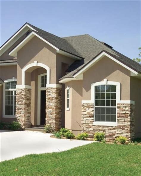 Nice 65 Exterior House Colors For Stucco Homes About