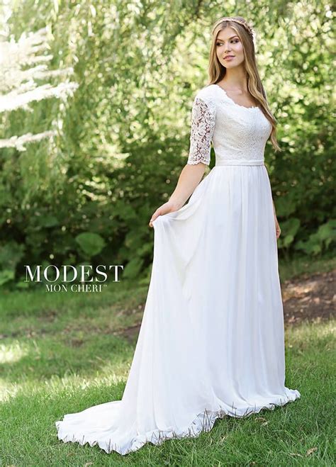 Modest By Mon Cheri Spring 2018 Wedding Dresses World Of Bridal