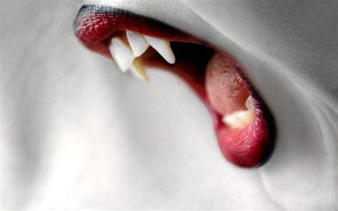 Mouths Vampires Selective Coloring Red Lipstick Wallpapers Hd