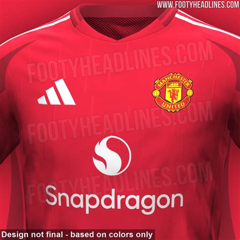 Exclusive Manchester United 24 25 Home Kit Info Leaked Footy Headlines