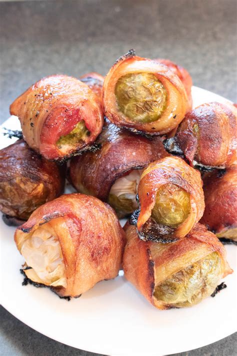 Bacon Wrapped Brussels Sprouts Sweet Beginnings Blog