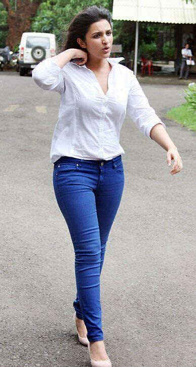 Shop Woman Blue Slim Fit Jeans Like Parineeti Chopra Online Here Women S