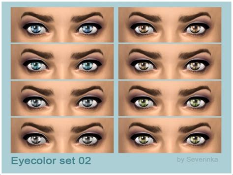 Sims By Severinka Eyecolor 02 • Sims 4 Downloads