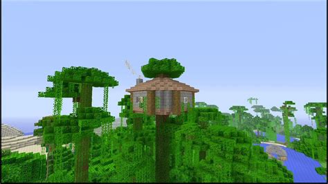 Cool minecraft builds in survival. How to build an Easy Jungle Survival house in Minecraft ...