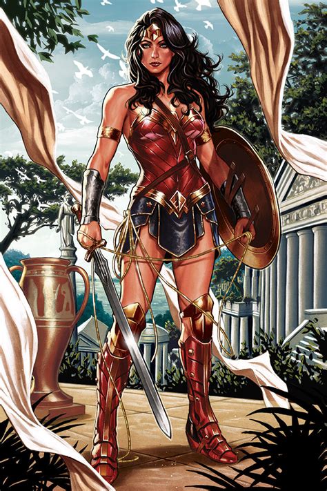 Artstation Wonder Woman Cover