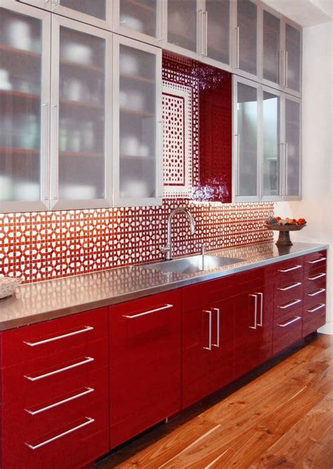 When spending a lot of money on a. 10 Red Kitchen Backsplash Ideas 2020 (Bold and Merry)